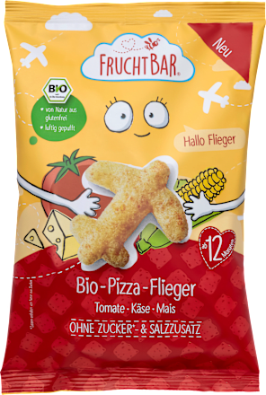 Kindersnack Pizza-Flieger Tomate, Käse & Mais ab 12 Monaten FruchtBar