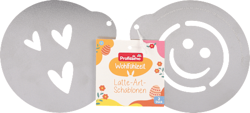 šablony na zdobení kávy Profissimo