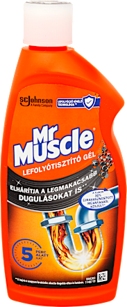 Lefolyótisztító gél Mr. Muscle