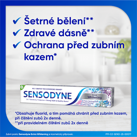 zubní pasta Extra Whitening SENSODYNE