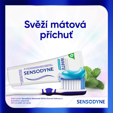 zubní pasta Advanced White Enamel Defence SENSODYNE