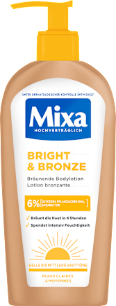 Bodylotion bräunend Bright & Bronze Mixa