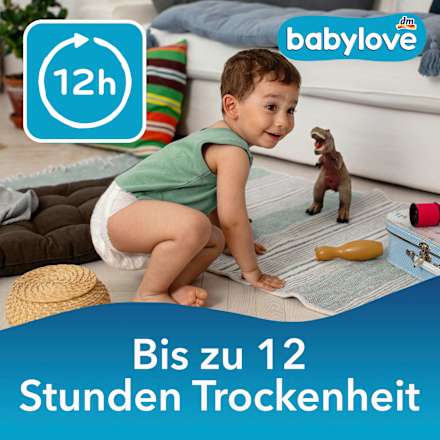 Windeln Premium Gr. 4+ Maxiplus (9-15 kg) Monatspack babylove