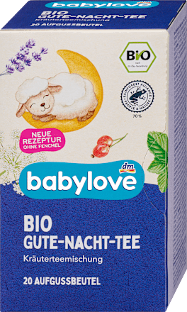 Bio bylinný čaj na dobrú noc babylove