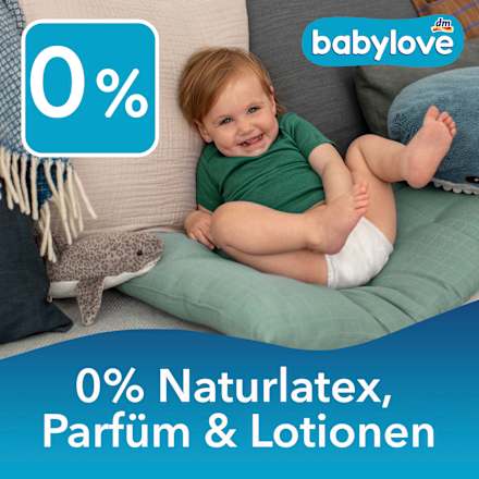Windeln Premium Gr. 4+ Maxiplus (9-15 kg) Monatspack babylove