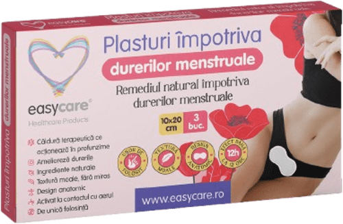 Plasturi împotriva durerilor menstruale easycare