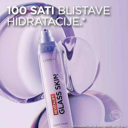 Revitalift Filler Glass Skin Liquid krema za lice L'ORÉAL PARiS REVITALIFT