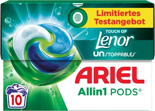 Detergent de rufe capsule AIO Lenor ARIEL