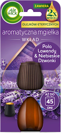 Wkład do automatycznego dyfuzora zapachowego Aromatyczna mgiełka Lavender Meadow & Bluebells AIR WICK