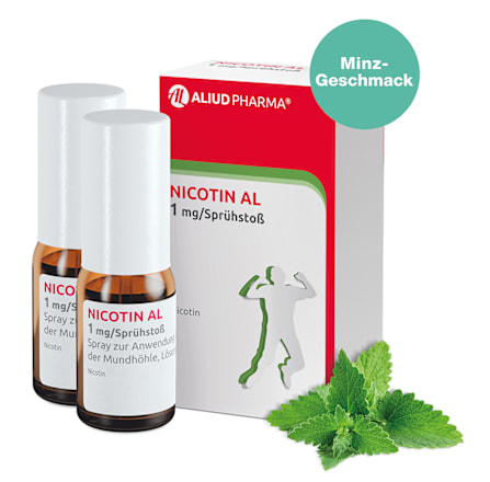 Aliud Pharma Nicotin AL 1 mg / Sprühstoß  ALIUD PHARMA