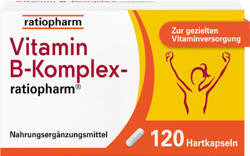 Vitamin B-Komplex-ratiopharm Hartkapseln 120 St ratiopharm