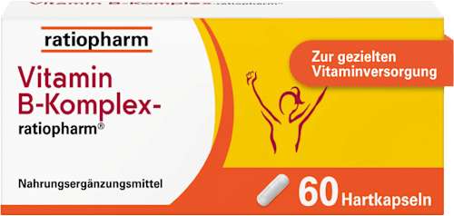 Vitamin B-Komplex-ratiopharm Hartkapseln 60 St ratiopharm