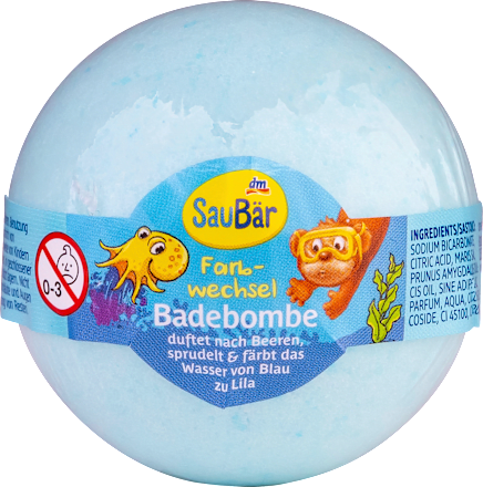 Badebombe Farbwechsel  SauBär
