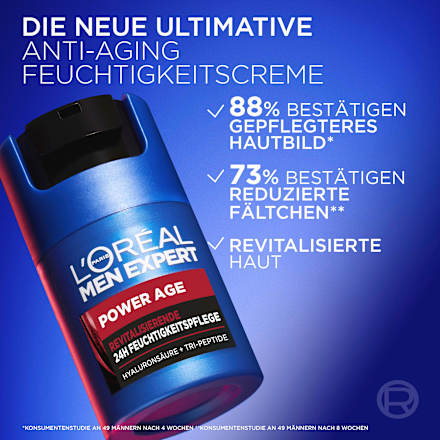 Power Age 24H Feuchtigkeitspflege L'ORÉAL PARiS MEN EXPERT