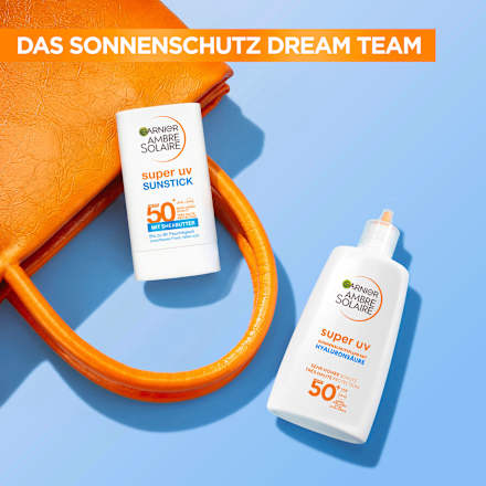 Sonnenstick Super UV mit Sheabutter LSF 50+ Garnier Ambre Solaire