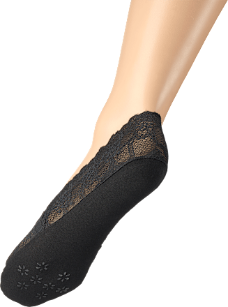 ponožky nízké, Florale Spitze, vel. 35-38 Fascino