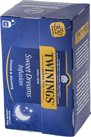Gyógynövénytea keverék Sweet Dreams, 20 filter TWININGS