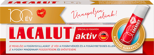 Fogkrém aktiv + ajakápoló Lacalut