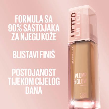 Tekući puder Plump & Glow – 112, SPF 15 MAYBELLINE NEW YORK
