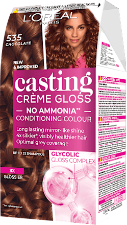 Boja za kosu - 535 Chocolate L'ORÉAL PARiS CASTING Crème Gloss