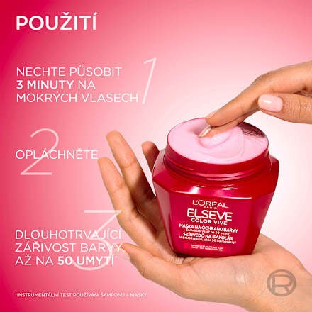 maska na vlasy Color Vive L'ORÉAL PARiS ELSEVE