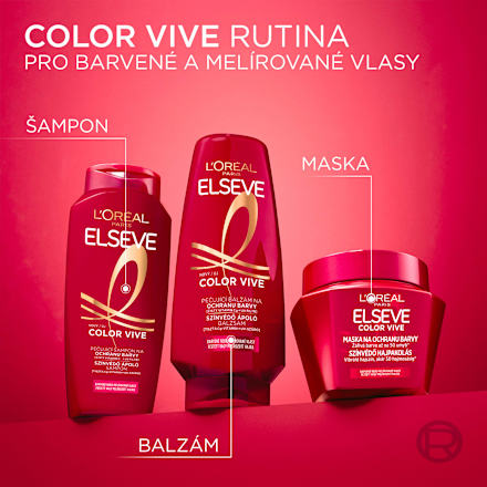 maska na vlasy Color Vive L'ORÉAL PARiS ELSEVE