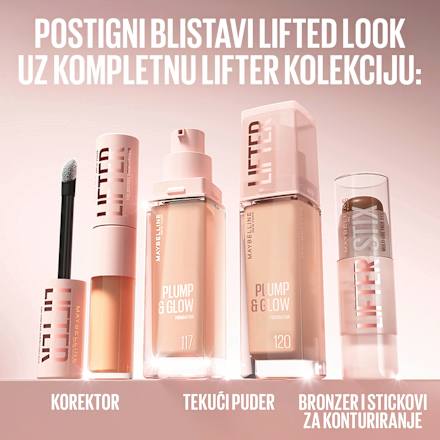 Tekući puder Plump & Glow – 220, SPF 15 MAYBELLINE NEW YORK