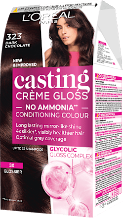 Boja za kosu - 323 Dark Chocolate L'ORÉAL PARiS casting CRÈME GLOSS