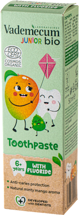Bio Junior fogkrém mangó-menta ízzel Vademecum