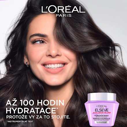 maska na vlasy Hyaluron Plump L'ORÉAL PARiS ELSEVE