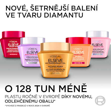maska na vlasy Hyaluron Plump L'ORÉAL PARiS ELSEVE