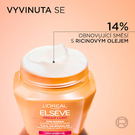 maska na vlasy Dream long L'ORÉAL PARiS ELSEVE