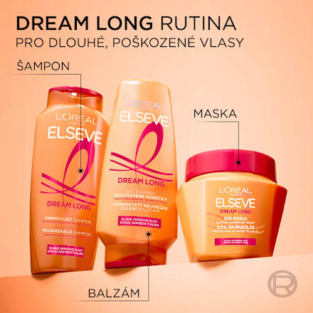 maska na vlasy Dream long L'ORÉAL PARiS ELSEVE