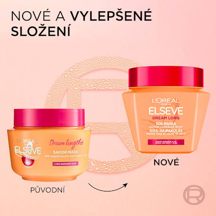 maska na vlasy Dream long L'ORÉAL PARiS ELSEVE