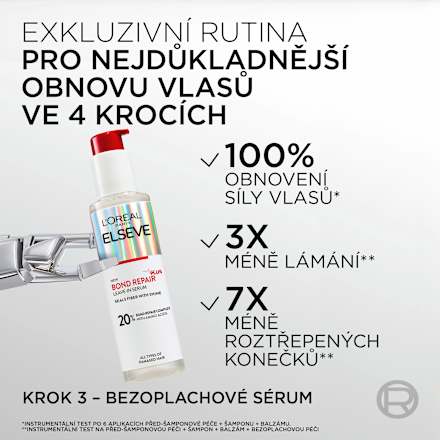 sérum na vlasy Bond Repair L'ORÉAL PARiS ELSEVE