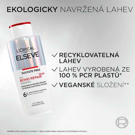 šampon na vlasy Bond Repair L'ORÉAL PARiS ELSEVE