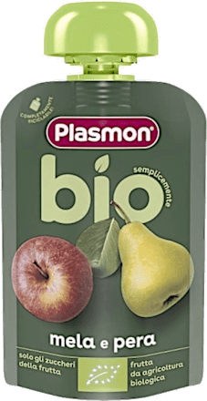 Piure de pere&mere ECO Plasmon