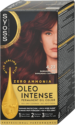 Farba na vlasy - 4-23 burgundská červená Syoss Oleo Intense