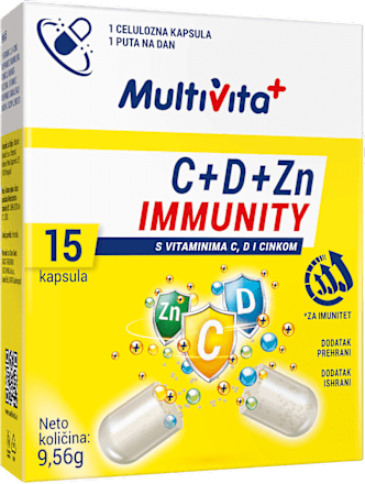 C + D + Cink Immunity kapsule Multivita