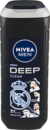 sprchový gel Real Madrid Deep Clean 3 v 1 NIVEA MEN
