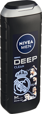 sprchový gel Real Madrid Deep Clean 3 v 1 NIVEA MEN