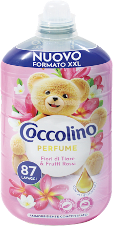 Ammorbidente concentrato Perfume fiori di tiarè e frutti rossi XXL Coccolino