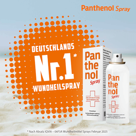 Panthenol Spray 46,3 mg/g Dexpanthenol Schaum zur Anwendung auf der Haut  PANTHENOL