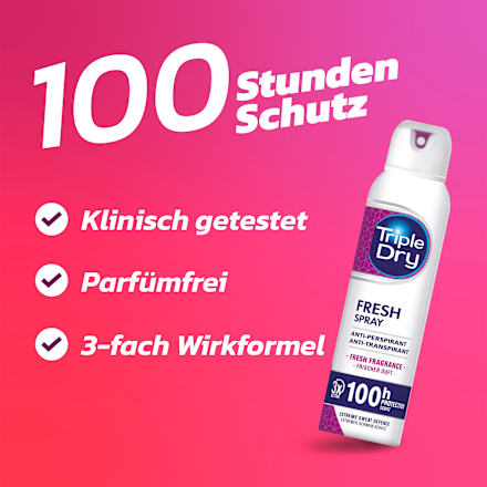 Antitranspirant Deospray Fresh Triple Dry