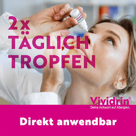 Vividrin Azelastin 0,5 mg/ml Augentropfen, Lösung Azelastinhydrochlorid Vividrin