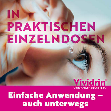 Vividrin Azelastin EDO 0,5 mg/ml Augentropfen, Lösung  20 x 0,6ml im Einzeldosisbehältnis Azelastinhydrochlorid Vividrin