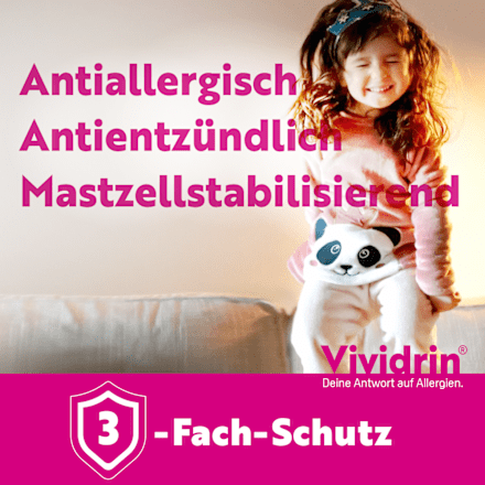 Vividrin Azelastin EDO 0,5 mg/ml Augentropfen, Lösung  20 x 0,6ml im Einzeldosisbehältnis Azelastinhydrochlorid Vividrin