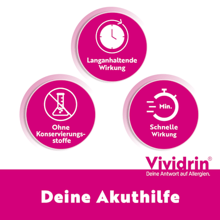 Vividrin Azelastin 1 mg/ml Nasenspray, Lösung Azelastinhydrochlorid Vividrin