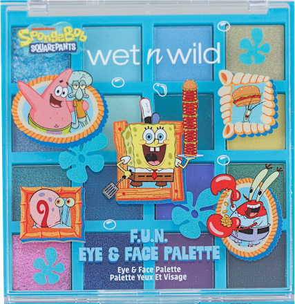 Sponge Bob paleta za oči i lice wet n wild