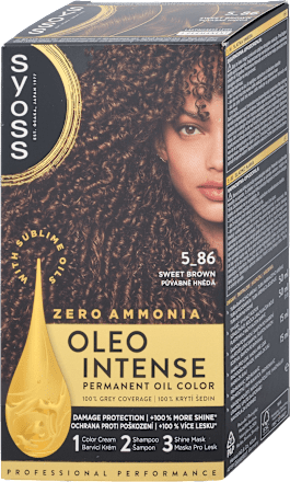 Farba na vlasy - 5-86 sladká hnedá Syoss Oleo Intense